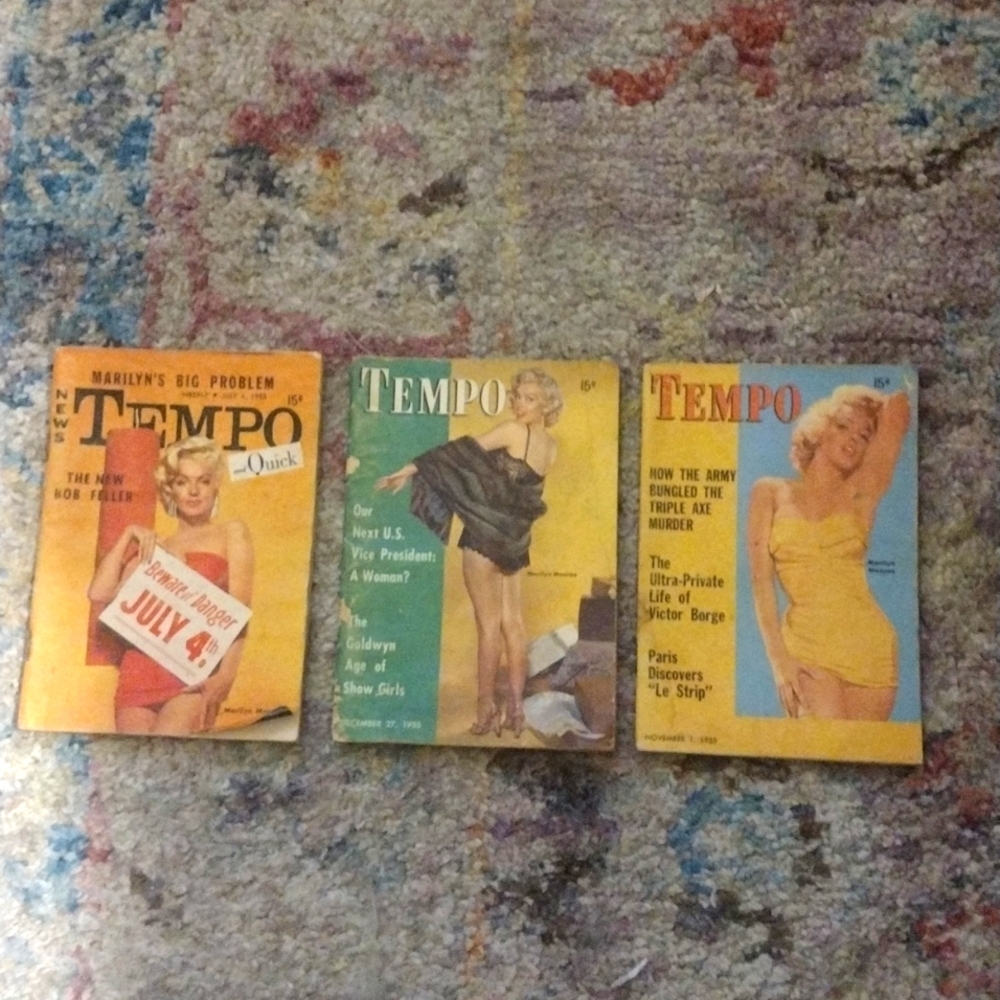 Marilyn Monroe Tempo News Magazine Collection